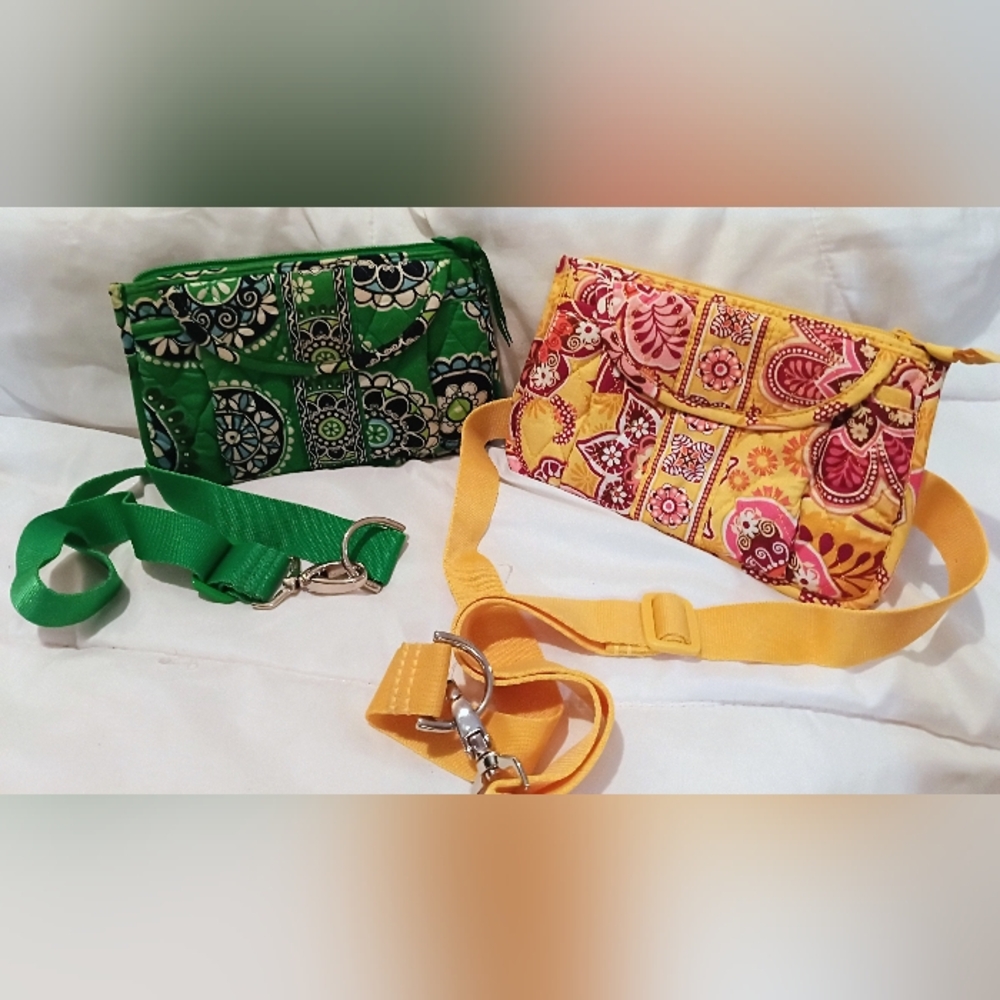 Vera Bradley Quilted 100% Cotton waist Purse NEW